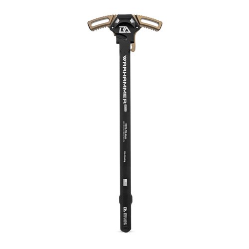 Améliore ton AR 308 avec le chargeur ambidextre WARHAMMER MOD2, facile à utiliser, réduit le gaz dans le visage et fabriqué en aluminium 7075 pour la durabilité.