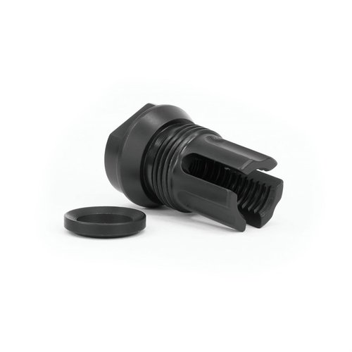 Le 3FO-S Flash Hider réduit le flash de bouche, offre une construction robuste en 4140 nitruré et s'adapte parfaitement à ton arme pour un avantage tactique.