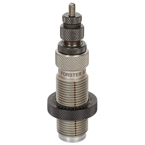 Le kit de die bushing Full Length de Forster inclut un die poli à la main et trois bushings standard, parfaits pour un ajustement précis de tes munitions en 338 Lapua.