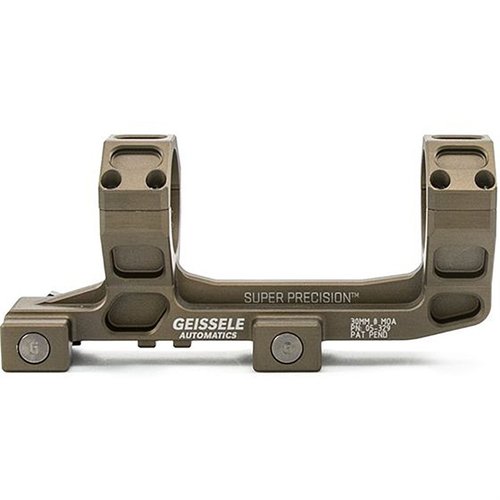 Le montage Geissele SOPMOD-Certifié pour Vortex 1-6 est robuste, garantit la précision et s'adapte parfaitement aux tubes principaux de 30 mm.