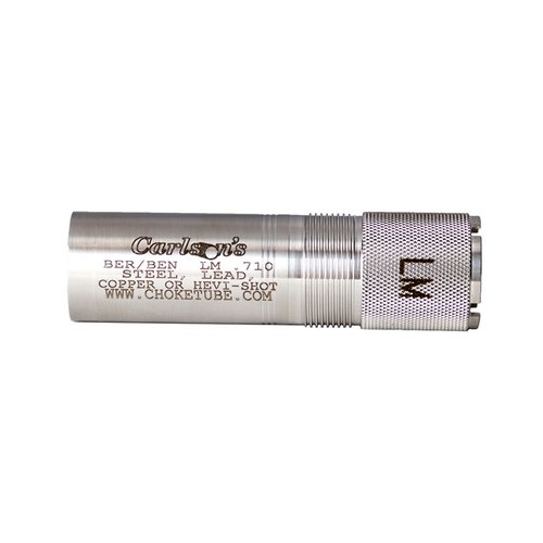 Profite de motifs serrés et cohérents avec le MOBIL-CHOKE 12 GA, conçu en acier inoxydable pour moins de déformation des plombs et un changement rapide.