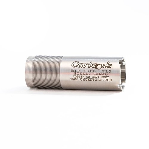 Les tubes de choke en acier inoxydable 17-4 pour Browning Invector Plus offrent durabilité, polyvalence avec Steel, Lead, & Hevi-Shot, et sont garantis à vie par Carlson's.