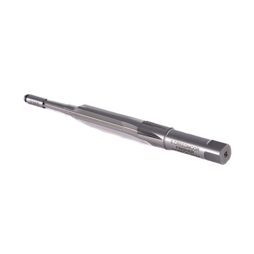 Le LIVE PILOT FINISH CHAMBER REAMER de MANSON PRECISION assure un alésage précis et lisse, réduisant les risques de rayures grâce à son pilote amovible.