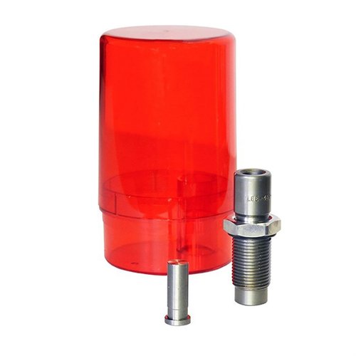 Le CLASSIC BULLET SIZING KIT de LEE PRECISION te permet de redimensionner rapidement tes projectiles en fonte sans besoin de poinçons spéciaux, tout en plaçant automatiquement les gas checks.