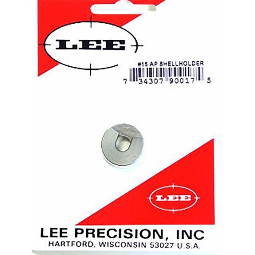 Le porte douille universel #15 (AP) de LEE PRECISION est compatible avec la plupart des presses de rechargement, mais ne fonctionne pas avec le Lee Auto Prime.
