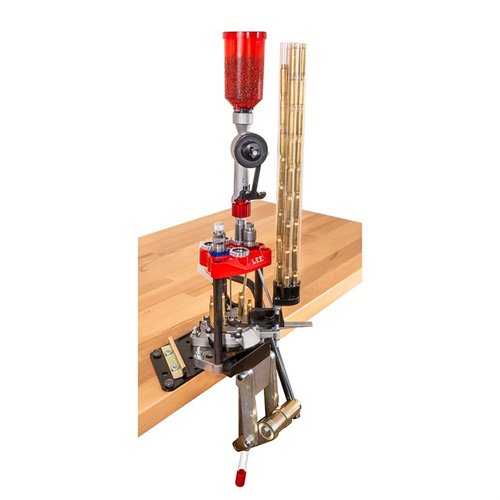 Découvre le SIX PACK PRO PRESS KIT : 6 stations, indexation automatique, système de amorçage fiable et changement de cartouche rapide pour une rechargement efficace.