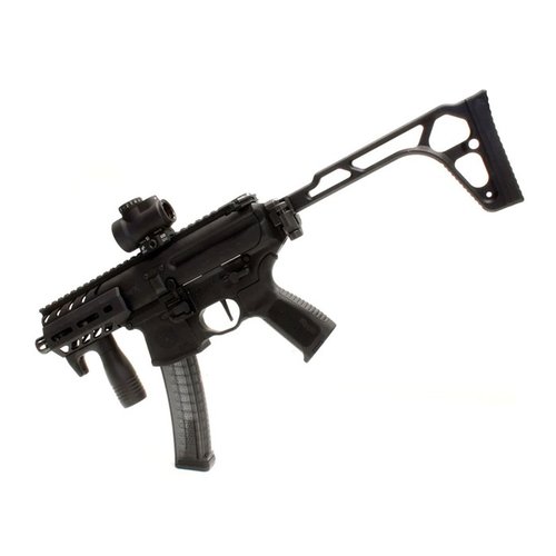 Le MODULAR VERTICAL FOREGRIP avec handstop intégré offre une compatibilité multi-usage, un design anodisé et des fixations en acier inoxydable pour une meilleure prise en main.