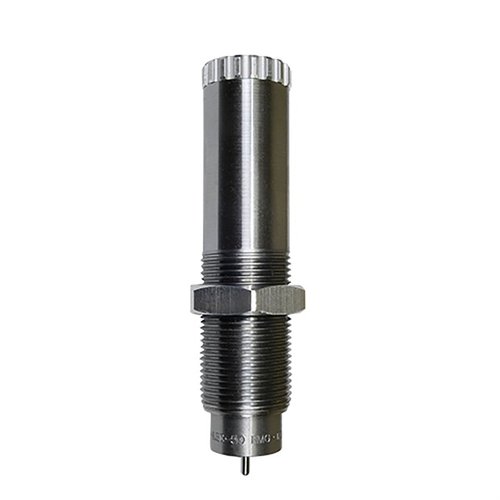 Le LARGE SERIES COLLET NECK SIZER DIES de LEE PRECISION permet un ajustement précis du col de la douille sans lubrification, réduisant le run out.