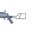 Module de détente mono-étage pour RUGER10/22 argent/noir rallongé