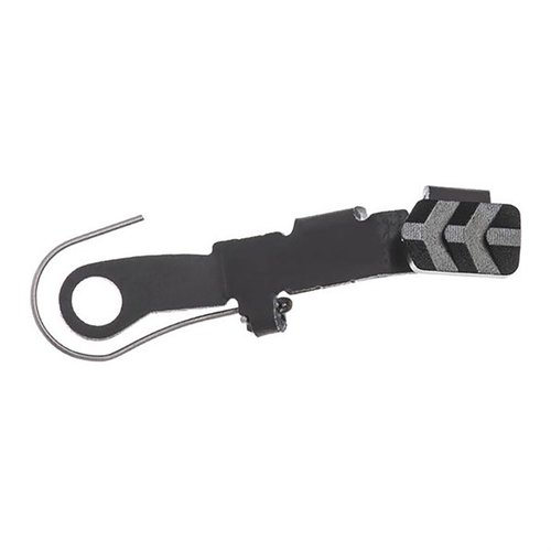 Améliore ton Glock avec l'Extended Slide Release en aluminium CNC, offrant une surface agrandie et texturée pour une manipulation facile et sécurisée.