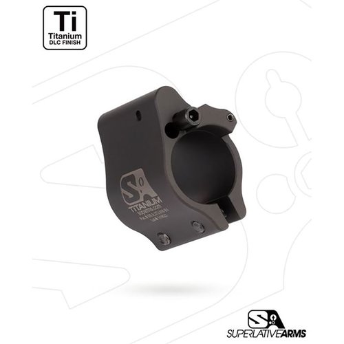 Le gas block ajustable Superlative Arms réduit le recul, fonctionne plus proprement et plus frais, et évite l'érosion grâce à son système de "Bleed Off".