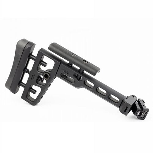 Le S.A.S. Tactical Folding Stock avec Picatinny Adapter offre une flexibilité exceptionnelle et une compatibilité parfaite pour personnaliser ton arme.