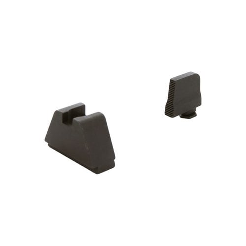 Les viseurs AMERIGLO® 5XL sont compatibles avec les optiques Glock Gen4/5 MOS, offrant une co-visée précise et un accès facile à travers la fenêtre de l'optique.