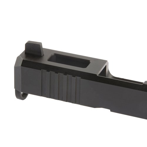 Les sites hauts Brownells pour Glock® offrent une finition matte noire, des découpes U-Notch et plusieurs hauteurs pour optimiser ton red dot.