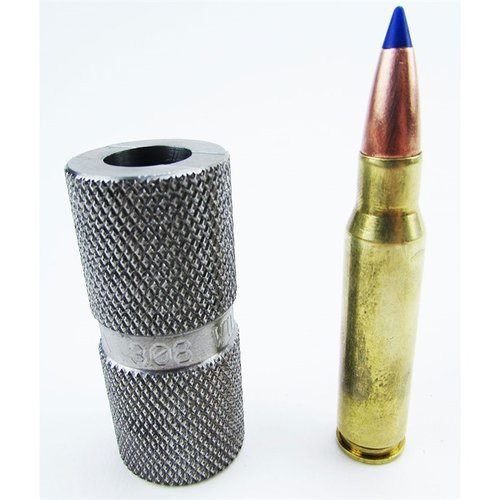 Les jauges de tête Lyman Pro en acier inoxydable offrent une précision inégalée, vérifient le headspace et la longueur des cartouches, tout en étant antidérapantes.