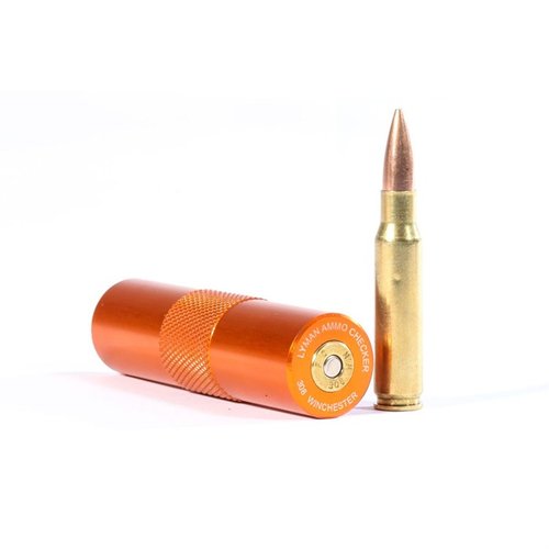 Le Lyman Pro Ammo Checker en acier inoxydable te permet de vérifier rapidement tes cartouches 308 WIN pour un chargement sans souci dans ton arme.