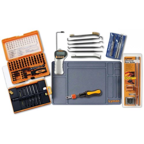 Le kit ULTIMATE GUNSMITH de LYMAN regroupe tous les outils essentiels pour travailler sur tes armes avec précision et facilité, idéal pour tous les niveaux.