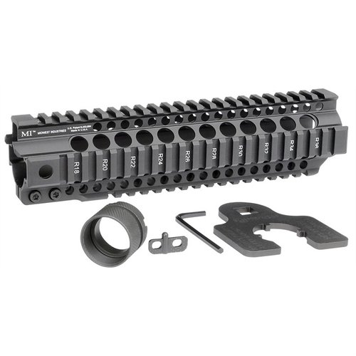 Le handguard AR-15 T-Series offre une construction en aluminium anodisé, des rails Picatinny de qualité MIL-STD et un look monolithique élégant.