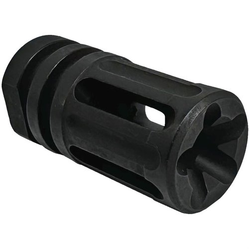 Le PentaComp combine style et performance, agissant comme un flash hider et un compensateur, conçu pour un usage fiable sur les armes 5.56/.223.