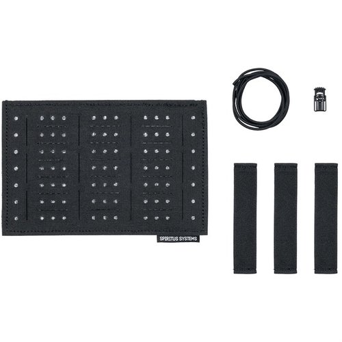 Le Configurable Med Tray Mk2 de Spiritus Systems te permet d'organiser efficacement ton matériel avec des sangles élastiques modulables et un design personnalisable.
