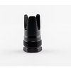 Le FHD Flash Hider en finition Black Nitride offre une meilleure étanchéité, est compatible avec Atlas, et se fixe facilement grâce à ses grands flats de clé.