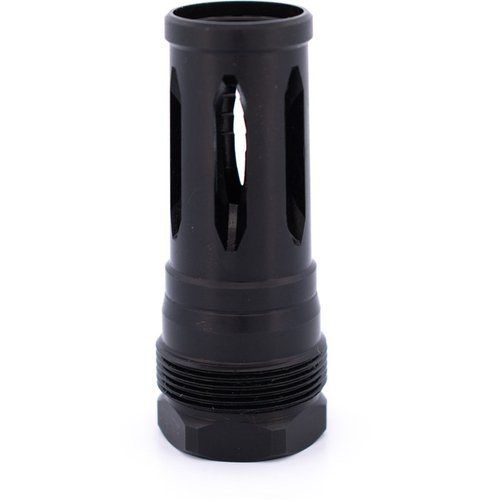 Le R2 FLASH HIDER en finition Black Nitride offre une compatibilité avec Plan B et des performances optimales grâce à un couple de 30 ft lbs pour une étanchéité parfaite.