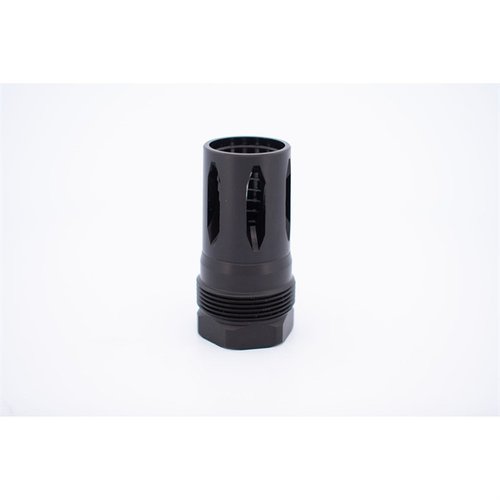 Le R2S Flash Hider est compatible avec les montages Plan B, offre une finition Black Nitride pour un meilleur joint et nécessite un couple de 15-25 ft lbs pour une installation sécurisée.