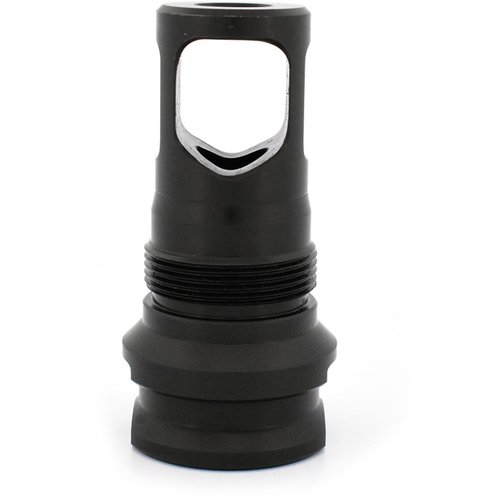 Le PRS Muzzle Brake est compatible avec les montages Plan B, offre un meilleur scellage grâce à sa finition nitride et s'adapte parfaitement aux canons de plus de .750".