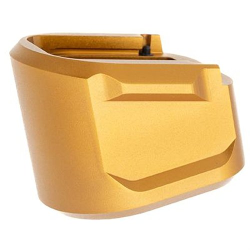 Augmente ta capacité de 5 cartouches en 9mm, installation sans outils, technologie 'NoBak' pour une fixation sécurisée et design en aluminium durable.