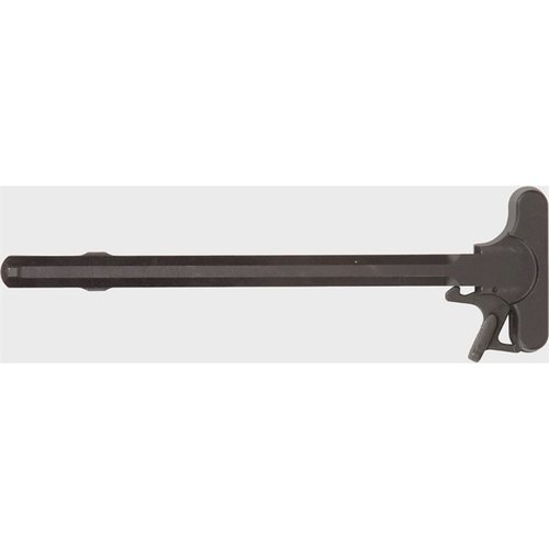 Le TACTICAL 5.56MM CHARGING HANDLE de LMT DEFENSE offre une prise améliorée et est compatible avec plusieurs calibres, parfait pour tes besoins de tir.