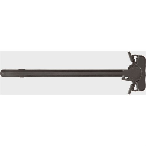 Améliore l'ergonomie de ton SR-25 avec la poignée de chargement ambidextre 7.62mm, dotée d'un latch tactique amélioré et de latches à arrêt pour moins de tension.