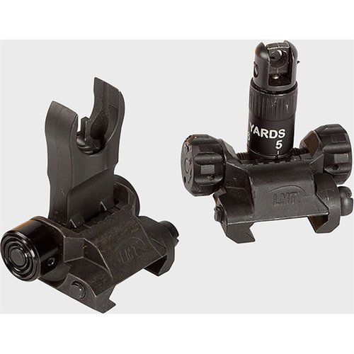 Le kit AR-308 IMPERIAL BUIS offre des viseurs avant et arrière robustes, flexibles et sécurisés, conçus pour des conditions extrêmes et une portée jusqu'à 800 yards.