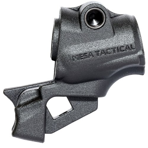 Transforme ton Mossberg 500 avec l'adaptateur LEO Gen II : installation facile de crosse AR-15, réduction de recul, et meilleure maniabilité.