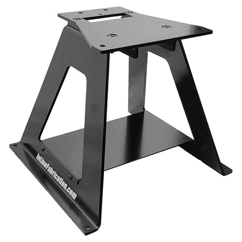Le 9.75" QUICK CHANGE ULTRAMOUNT avec jambes et plateau offre confort et ergonomie, avec une construction en acier robuste et un design modulaire pour toutes presses.