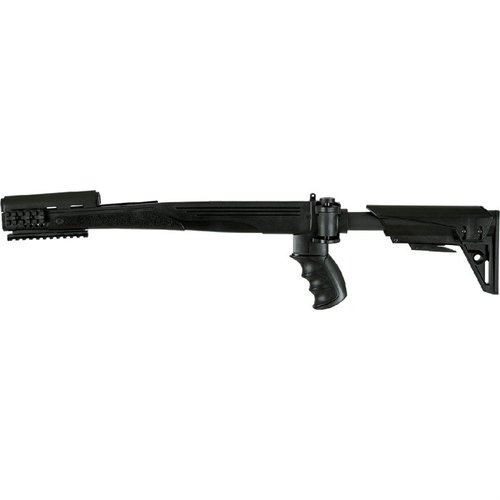 Le STRIKEFORCE GEN2 SKS Stock avec TracLOCK offre un réglage en six positions, se plie à gauche, et réduit le recul tout en maintenant une stabilité optimale.