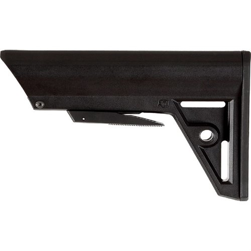 Le TACTLITE GEN2 est une crosse ajustable légère et robuste, offrant un système TracLOCK pour des réglages fluides et sécurisés, sans jeu sur le tube.