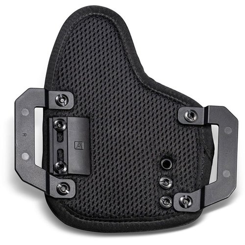 Le holster OMNICARRY est universel, s'adapte à plus de 300 pistolets, offre une rétention supérieure et un confort optimal grâce à son rembourrage en mousse.