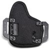 Le holster OMNICARRY est universel, s'adapte à plus de 300 pistolets, offre une rétention supérieure et un confort optimal grâce à son rembourrage en mousse.