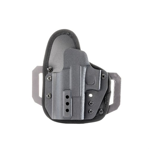 Le holster OMNICARRY s'adapte à plus de 300 pistolets, offrant une rétention supérieure et un confort optimal grâce à son dos en mousse et en maille.