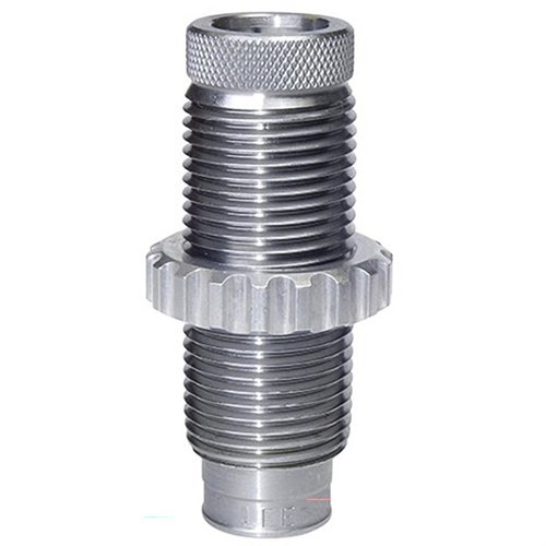 Le Lee Factory Crimp Die assure un maintien ferme de la balle, améliorant la précision et réduisant la variation de vitesse pour des tirs plus fiables.