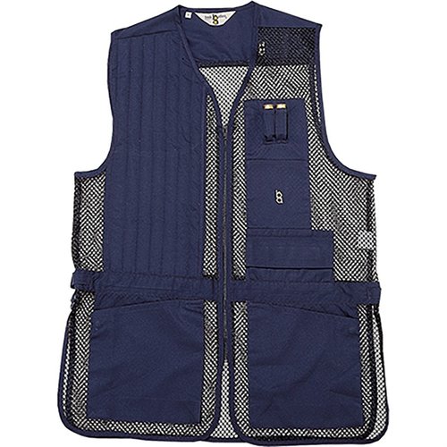 Le gilet de tir BOB ALLEN en maille complète est léger, respirant et dispose de poches compatibles avec Insert-A-Pad, parfait pour le tir sportif.