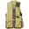 BOB ALLEN FULL MESH SHOOTING VEST KHAKI RH 2XL