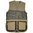 BOB ALLEN FULL MESH DUAL PAD SHOOTING VEST KHAKI L