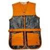 Le gilet de tir BOB ALLEN en maille complète est léger, ventilé, ajustable, avec des poches pratiques et des coussinets pour tireurs gauchers et droitiers.