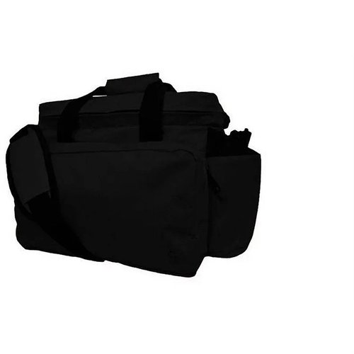 Le sac TEAM SERIES RANGE BAG de BOB ALLEN est en nylon ripstop, tient jusqu'à 12 boîtes de cartouches, avec des poches internes et un fond rigide.