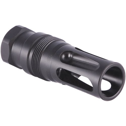 Améliore ton tir avec le compensateur PWS FRC 3-Port : réduction du recul, suppression de flamme et compatibilité avec les suppressors comme le BDE 556.