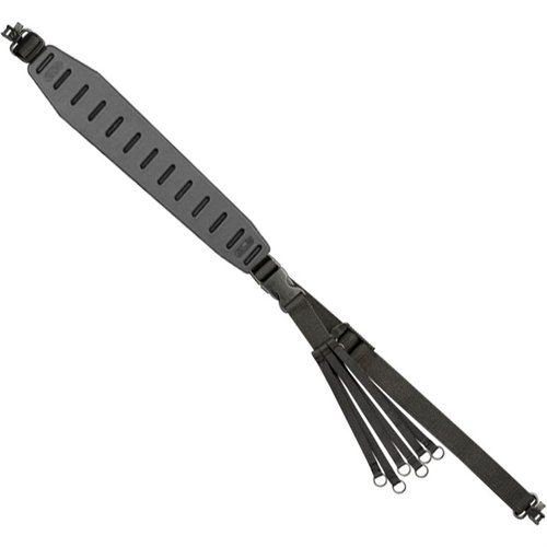 Le Quake Claw 2.0 Game Hauler Sling te permet de transporter tes canards et ton arme tout en gardant les mains libres grâce à sa sangle en caoutchouc et son attache à boucle.