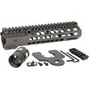 Le COMBAT RAIL HD M-LOK pour AR-15 offre une rigidité maximale, un montage sécurisé et un design léger en aluminium anodisé, parfait pour un usage extrême.