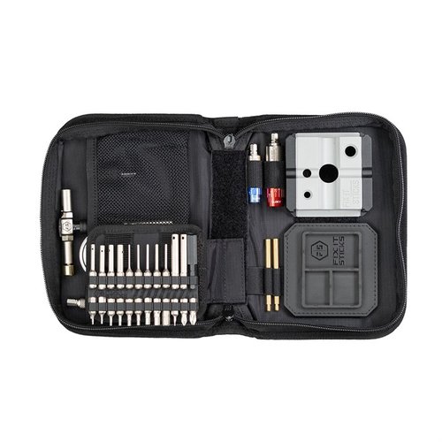Le FIELD ARMORER'S KIT pour AR-15 & GLOCK te permet d'avoir tous les outils nécessaires pour l'entretien et les réparations de tes armes, où que tu sois.
