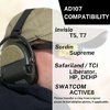 Améliore ton confort avec les SIGHTLINES Gel Ear Pads, conçus pour les porteurs de lunettes, offrant isolation sonore et compatibilité avec de nombreux casques.